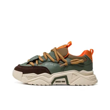 SOURCE Cushioned Anti Slip Wear Resistant Lightweight Height Increasing Low Top Chunky Sneakers Men's