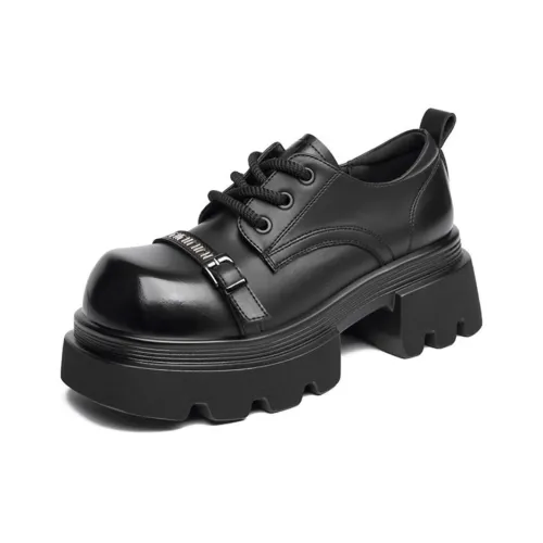 JOSINY Loafers Women's Black/Black Red