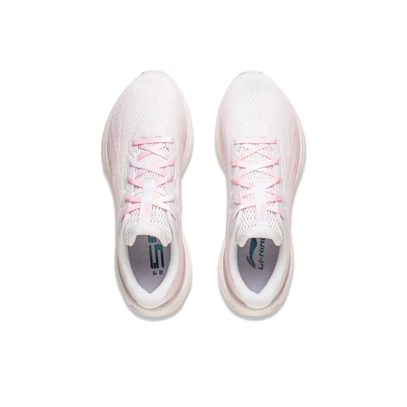 LINING Wu Yue 3.0 Running Shoes Women's Low Top White Pink-3