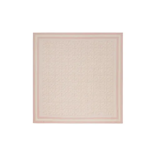 COACH Mulberry Silk Scarves Unisex Beige
