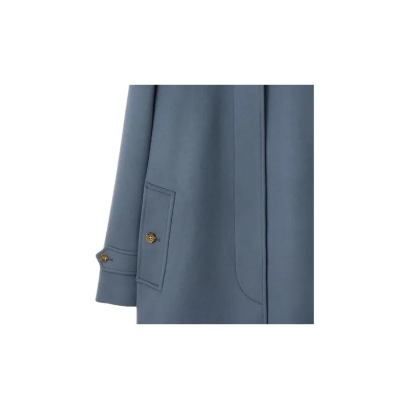 Burberry Coat Women's Steel Blue-4
