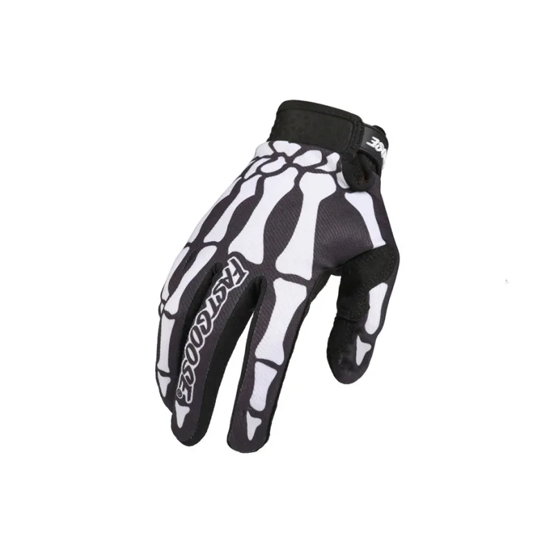 GXT Cycling Gear Cycling Glove Unisex Microfiber Fabric Black Yellow-2