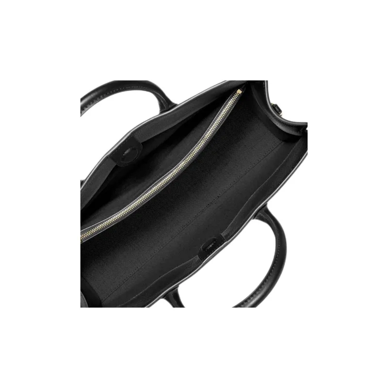 MICHAEL KORS Cow Leather Shoulder Bag Crossbody Bag Handbag Medium Size Women's Black-3