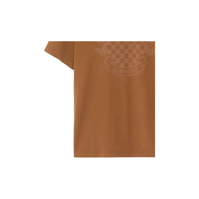 Burberry T Shirts Men Brown-3