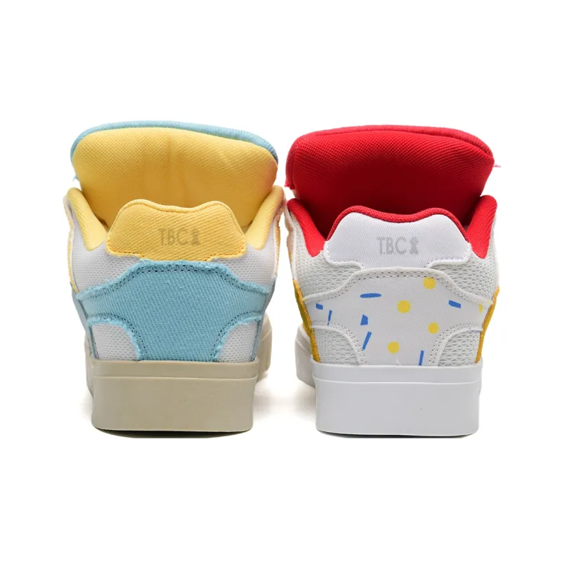 Teddy Bear Collection Slip Resistant, Abrasion Resistant, Breathable Low Top Skateboard Shoes Unisex-15