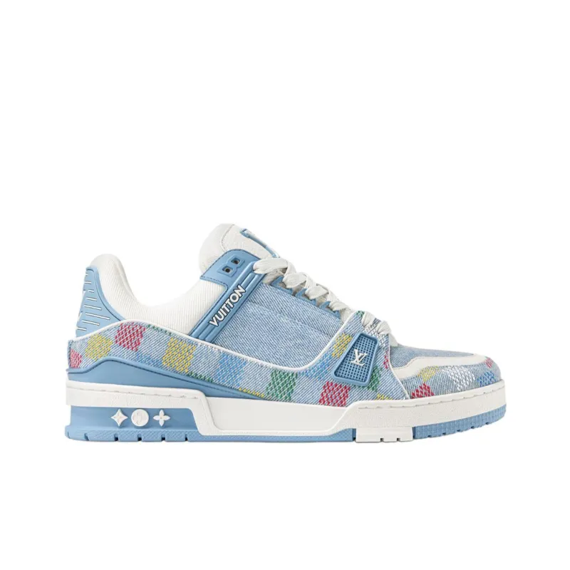 LOUIS VUITTON Lv Trainer Denim Demier-1