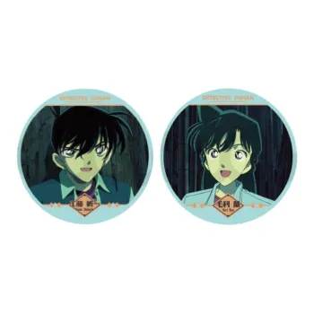 GuGuGuGu Detective Conan Case Closed Maze Crossroads Badge Set M7 Badges