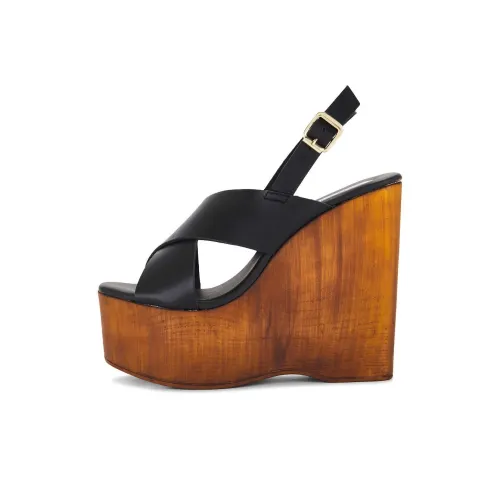 STEVE MADDEN Galaxy Heel Strap Sandals 12.5cm Women's Black