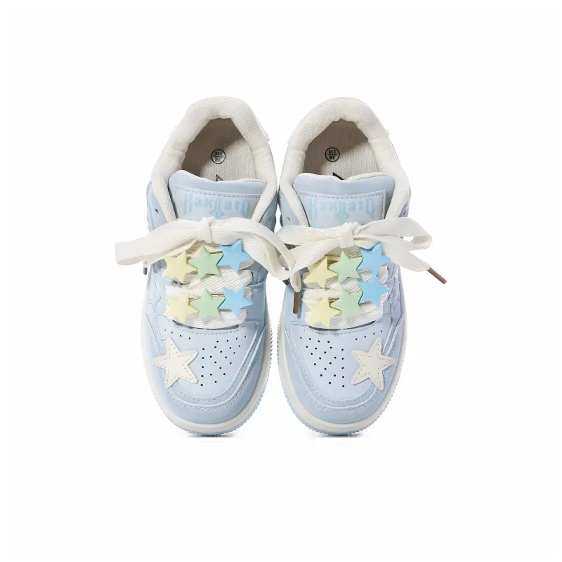 OAOQ Cushioning, Abrasion Resistant, Lightweight, And Breathable Low Top Skateboard Shoes Women's-3