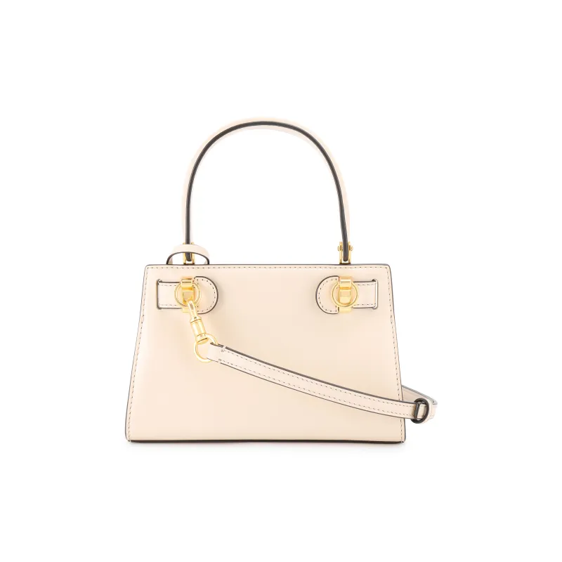 TORY BURCH Lee Radziwill Cow Leather Shoulder Bag Crossbody Bag Handbag Mini Women's Ecru-2