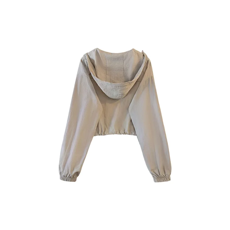 Cypress House Cropped Coat Women's Light Gray-1
