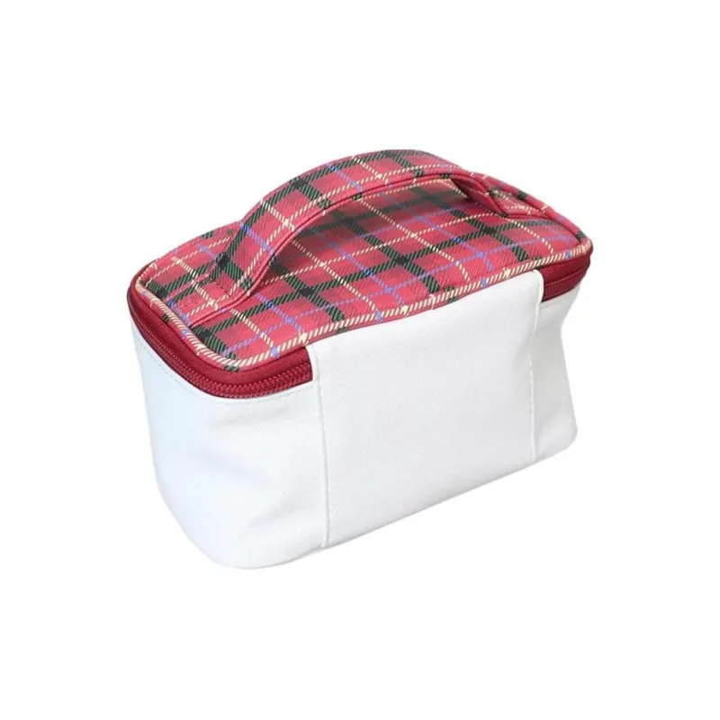 Sanrio PU Makeup Bag Regular Women's White & Red-2