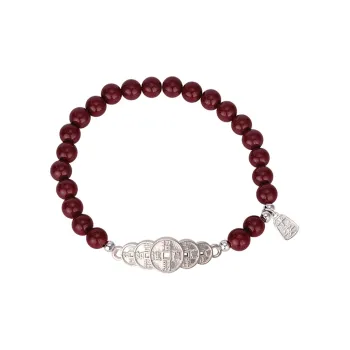ZUIWENGLANGYASHANWENCHUANG Cinnabar Bracelets Unisex