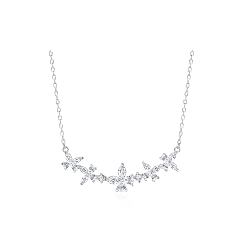 ZSY Silver 925 Necklaces Women's-0