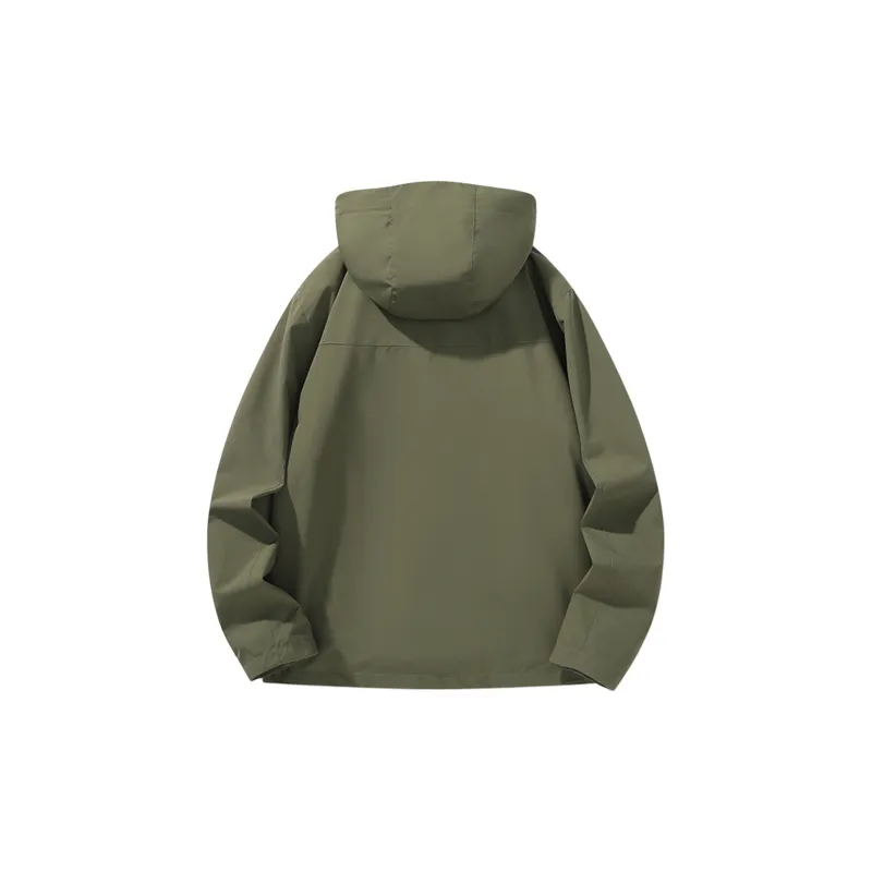 ROBINHOOD Water Resistant Windproof Breathable Warm Water Repellent Windbreaker Jacket Unisex-25
