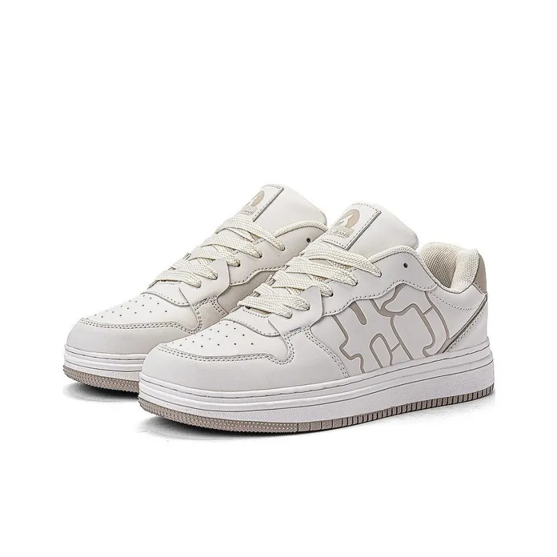 HLA JEANS Anti Slip Wear Resistant Low Top Skateboard Shoes Unisex-8
