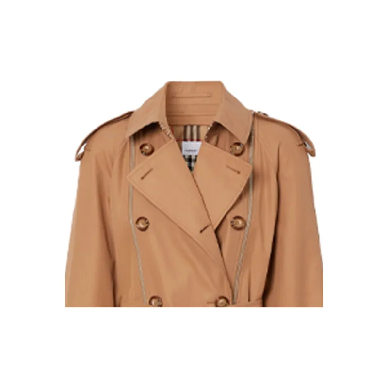 Burberry Trench Coats Women's Camel-4