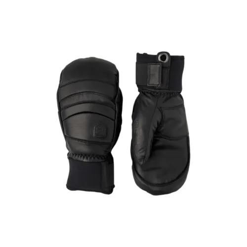 HESTRA Cow Leather Sports Gloves Unisex Black