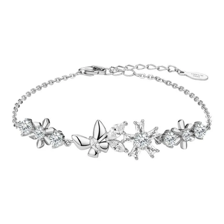 Disney Frozen Series S925 Silver Bracelets Women's-0