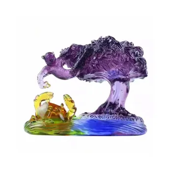 Sweet Kisses Colored Glaze Ornaments Unisex