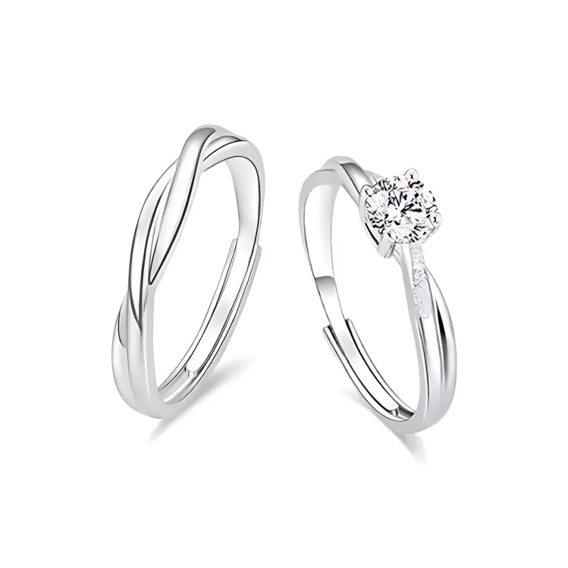 MOREL S999 Fine Silver Rings Unisex-7