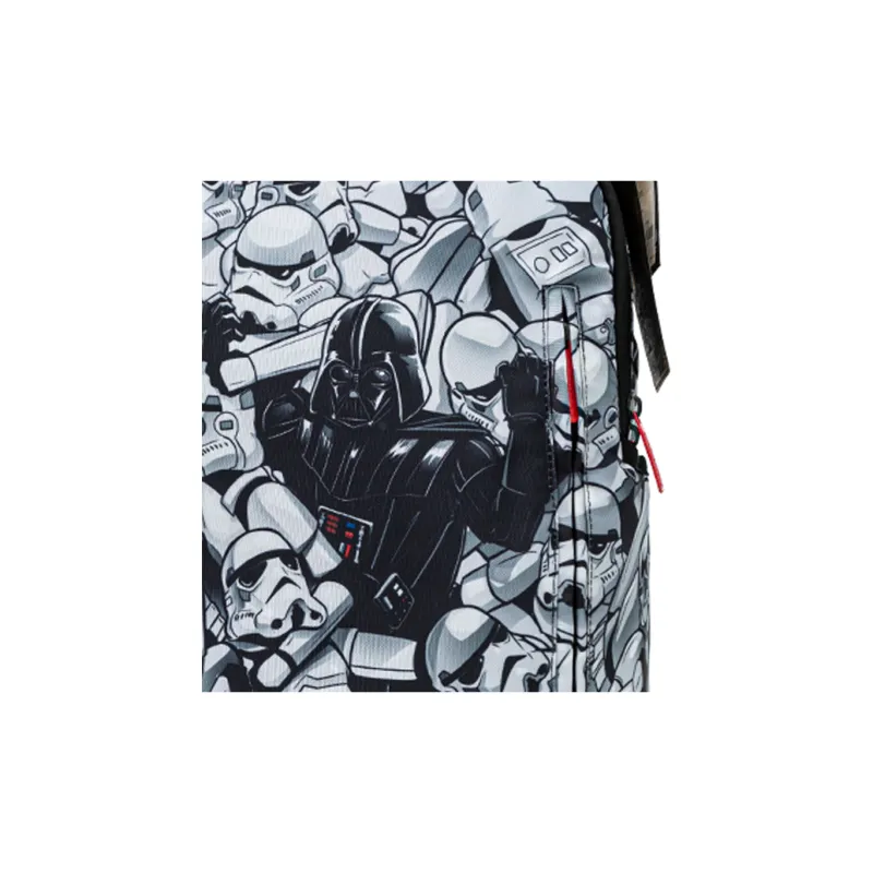 SPRAYGROUND Star Wars Collaboration Artificial Leather Backpack Regular Unisex Silver Gray-3