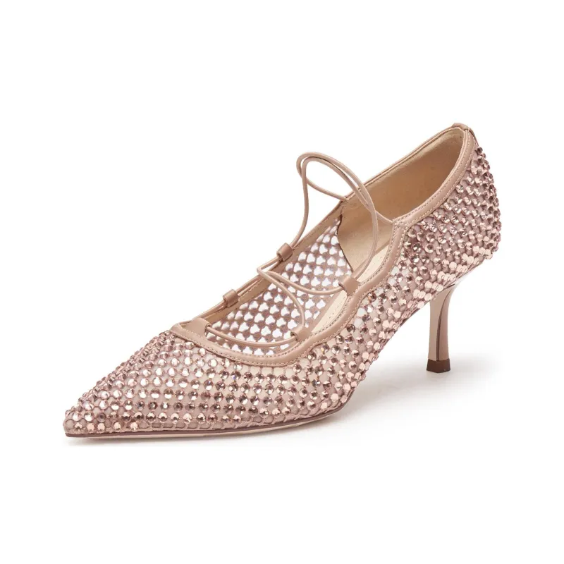 Staccato Dreamcatcher Fairy Shoes Slim Heel High Heels 6.5cm Women's-5