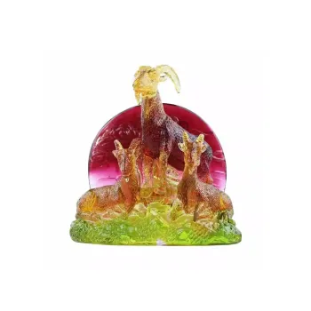 Sweet Kisses Colored Glaze Ornaments Unisex