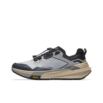 Anta Sky Realm Anti Slip Wear Resistant Low Top Casual Running Shoes Men's Gray Black