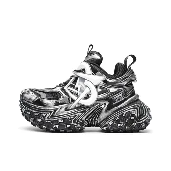MVA Impact Resistant Wear Resistant Lightweight Breathable Slip Resistant Low Top Chunky Sneakers Unisex