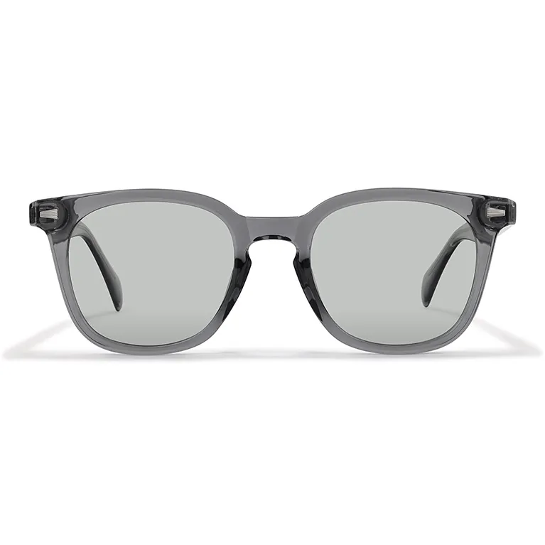 Sagawa TR/Memory Plastic Plate Frame Square Sunglasses Unisex-7