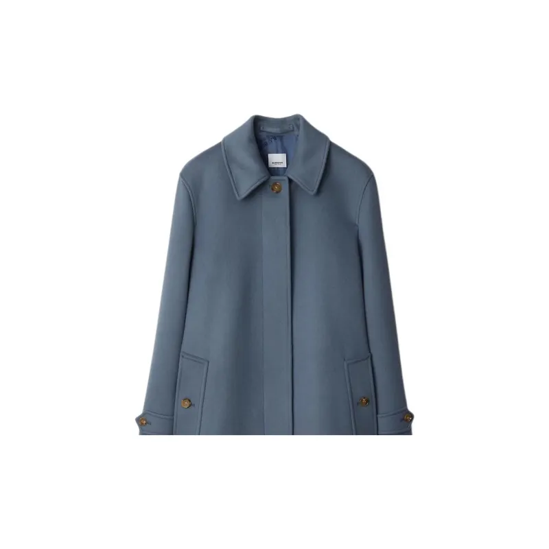 Burberry Coat Women's Steel Blue-1