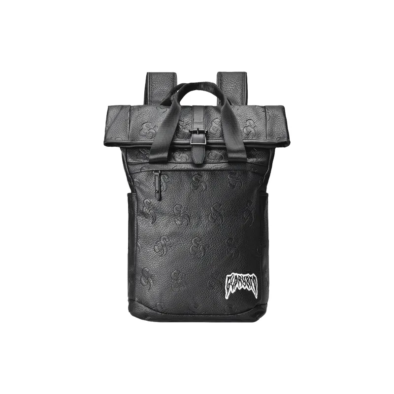 GLORY&CO PVC Backpack Regular Men's Black-5