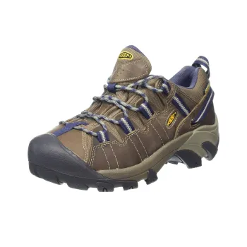 KEEN Targhee 2 Anti Slip Wear Resistant Low Top Outdoor Shoes Women's Brown Blue