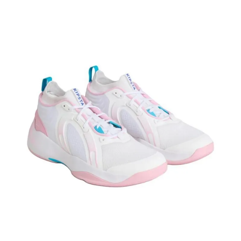 Alessia Orro x DECATHLON Non slip, Wear resistant, Impact resistant Low Top Training Shoes Men's White Pink-1