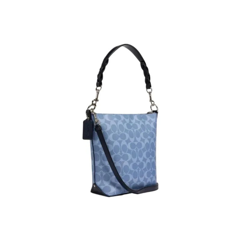 COACH Duffle Regular Women's Blue-1