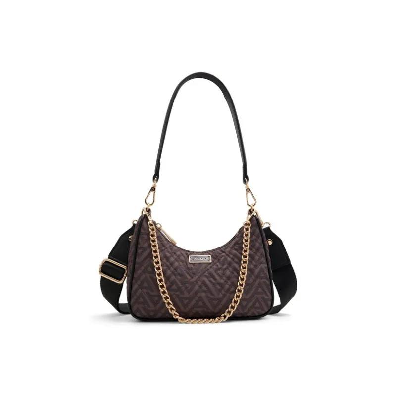 ALDO Polyester Crossbody Bag Shoulder Bag Medium Size Women's Mixed Color/Black-0