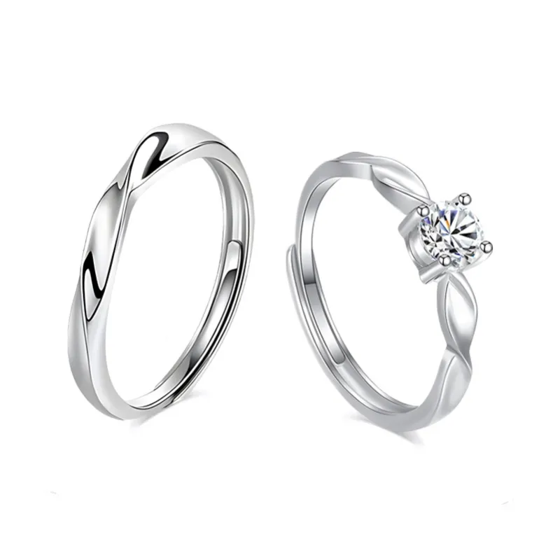 GUDS GAVE S999 Fine Silver Rings Unisex-3