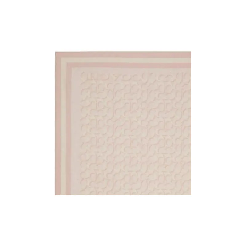 COACH Mulberry Silk Scarves Unisex Beige-1