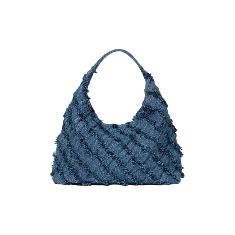 Other Stories Cotton Handbag Women's Blue-0