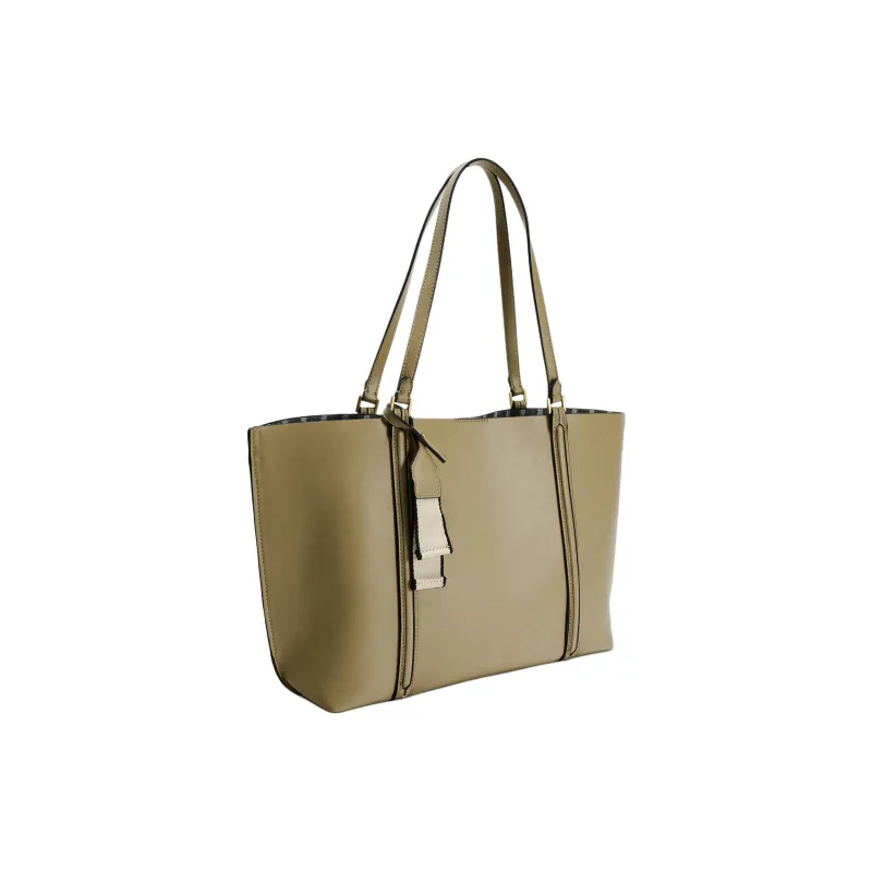 ZARA PU Tote Bag Shopping Bag Handbag Shoulder Bag Women's Green-1
