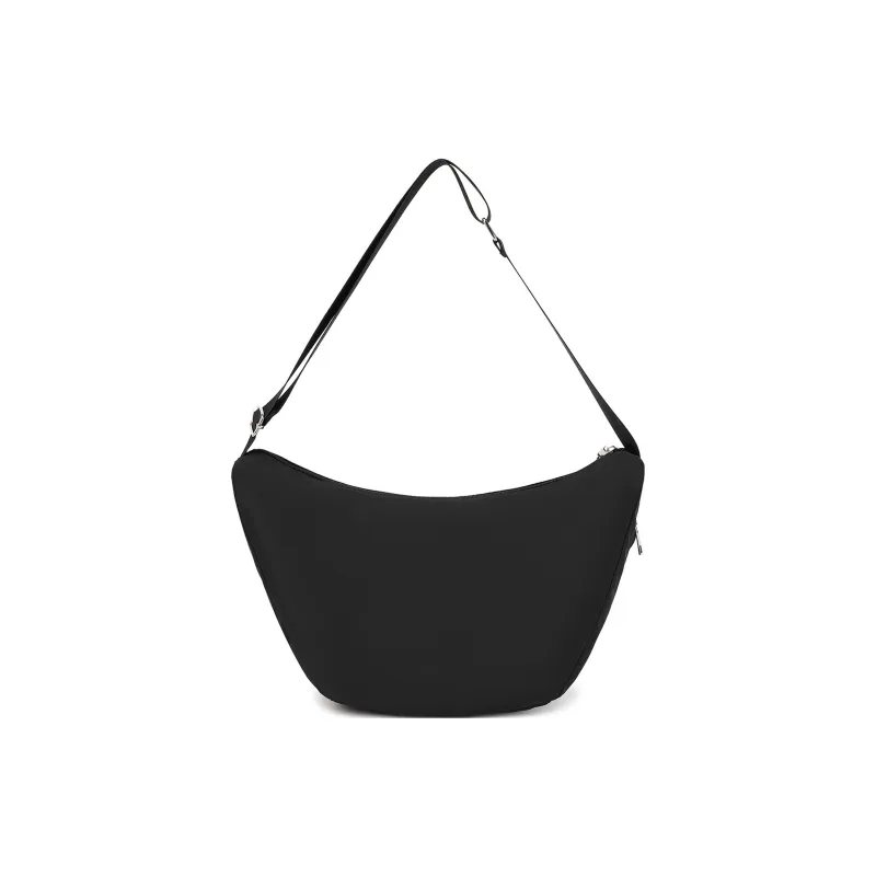 TAKI Nylon Lightweight Versatile Crossbody Bag Shoulder Bag Regular Unisex Blue/Black/Ecru-8