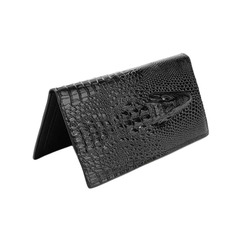 DOSRFINI Cow Leather Wallet Regular Men's Black-2