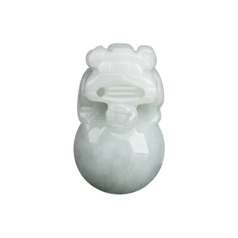Emerald Bean Type Jadeite Necklaces Unisex-1