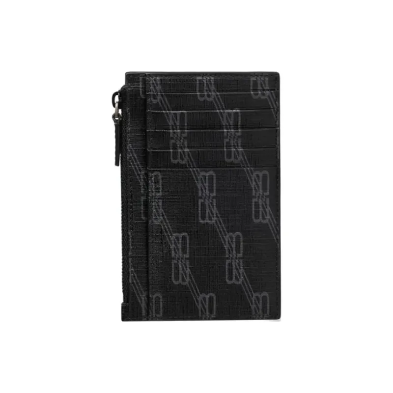 Balenciaga Logo-print Patent Leather Wallet-2