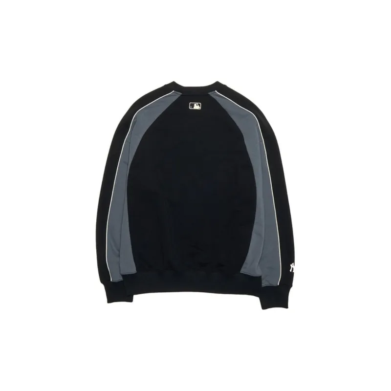 MLB Preppy Style Collection New York Yankees Sweatshirt Unisex Black-1