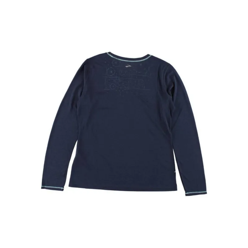 Brooks T-Shirt Women's Midnight Blue-1