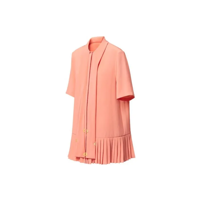 LOUIS VUITTON Lavallière Pleat Dress-2