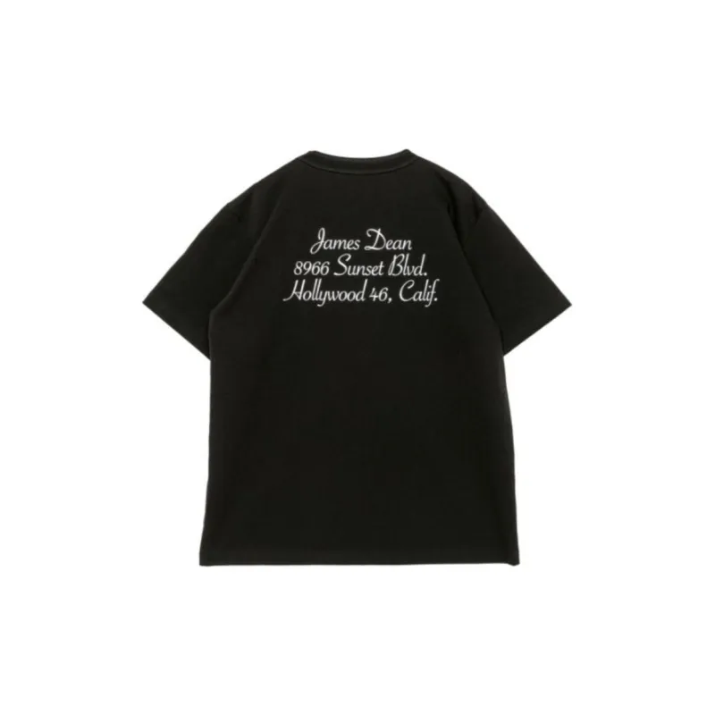 Sacai James Dean Graphic Printed Crewneck T Shirt-1