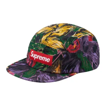 Supreme Painted Floral Camp Cap